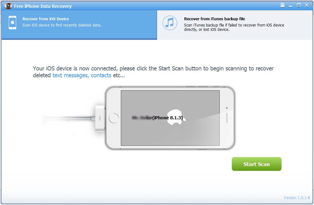download the last version for iphoneFoneLab iPhone Data Recovery 10.5.52