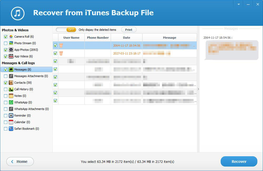 extract pictures from itunes backup